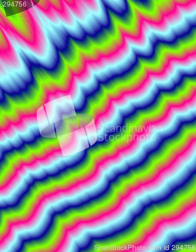 Image of Multi Colored Waves