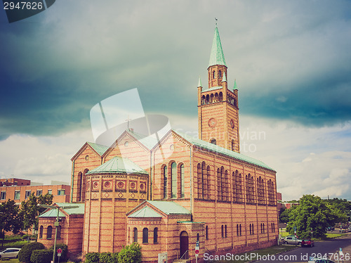 Image of Retro look St Matthauskirche Berlin