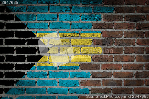 Image of Dark brick wall - Bahamas