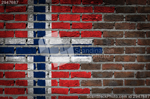 Image of Dark brick wall - Norway