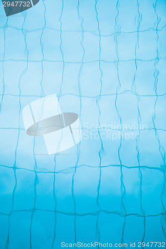 Image of Bottom of swimming pool background