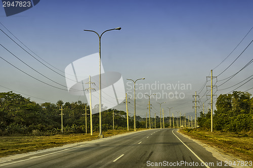 Image of Sunrise Concrete Road