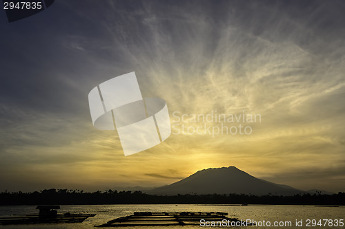 Image of Fiery Sunrise River