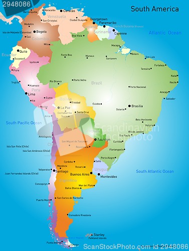 Image of South America