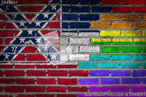 Image of Dark brick wall - LGBT rights - Mississippi