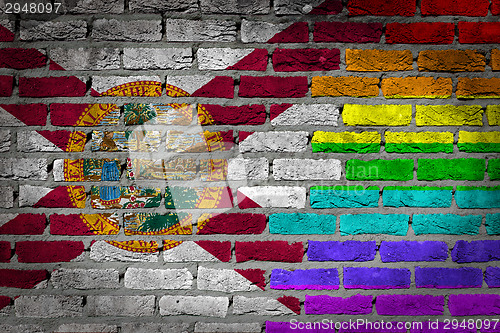 Image of Dark brick wall - LGBT rights - Florida