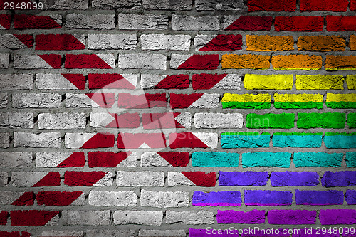 Image of Dark brick wall - LGBT rights - Alabama