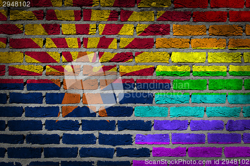 Image of Dark brick wall - LGBT rights - Arizona