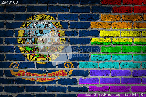 Image of Dark brick wall - LGBT rights - Idaho