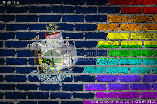 Image of Dark brick wall - LGBT rights - Maine
