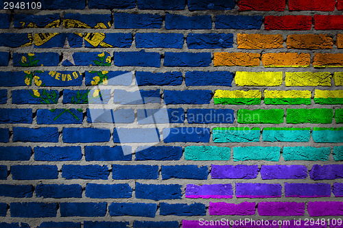 Image of Dark brick wall - LGBT rights - Nevada