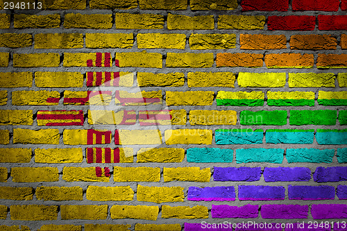 Image of Dark brick wall - LGBT rights - New Mexico