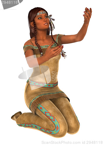 Image of Native American Woman