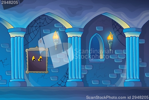 Image of Haunted castle interior theme 1