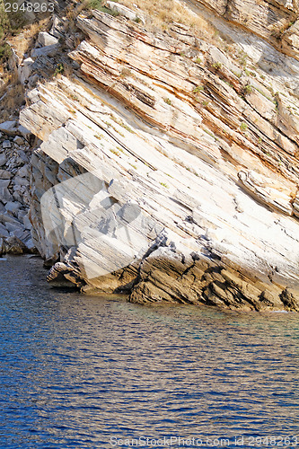 Image of Rock in the sea