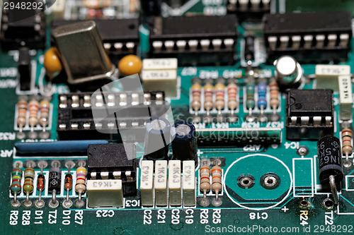 Image of Electronic components