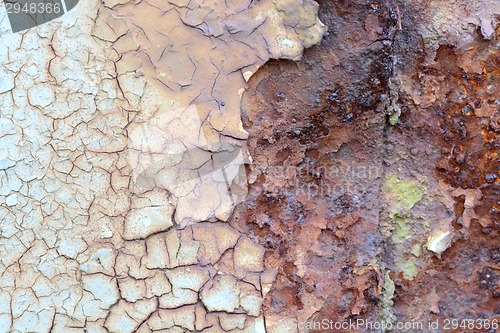 Image of old metal plate steel background