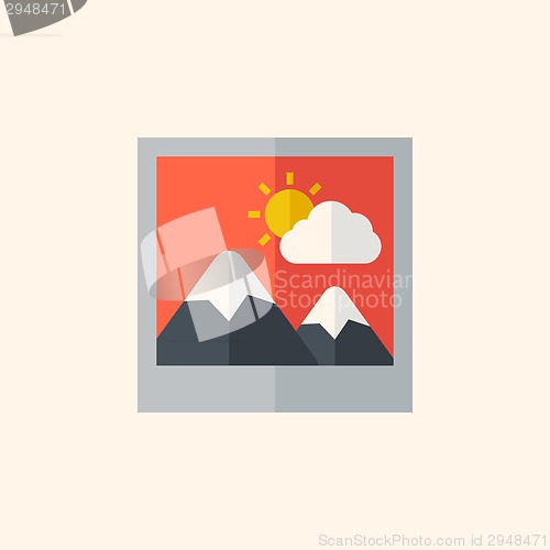 Image of Photo Flat Icon