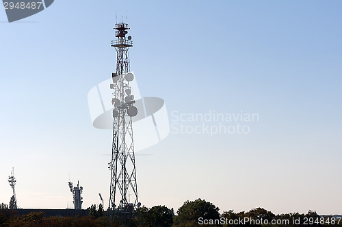 Image of Cellular tower.