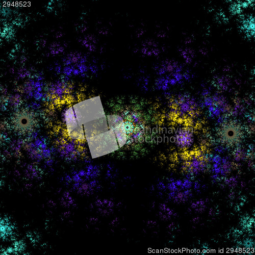 Image of Symmetrical growth of bacteria