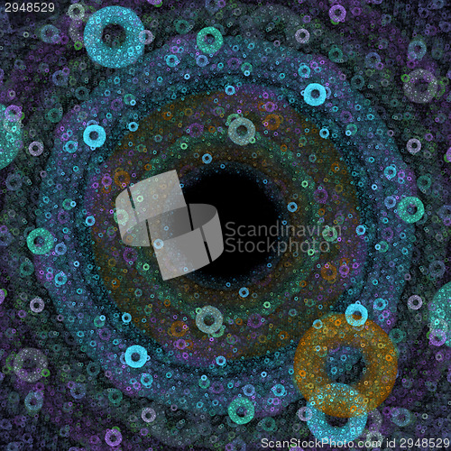 Image of Symmetrical growth of bacteria