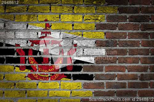 Image of Dark brick wall - Brunei