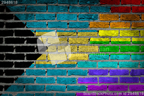 Image of Dark brick wall - LGBT rights - Bahamas