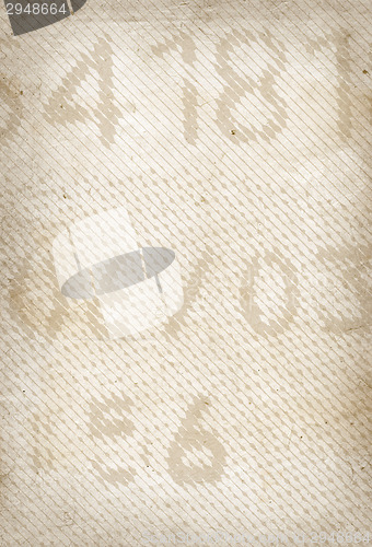 Image of Old printed paper texture