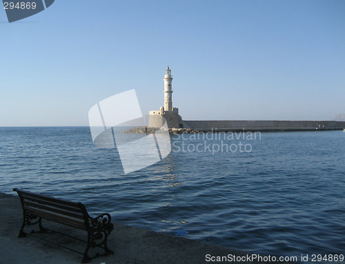 Image of Old lighthouse of Chania, Crete