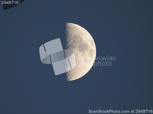 Image of First quarter moon