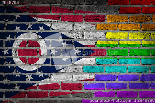 Image of Dark brick wall - LGBT rights - Ohio