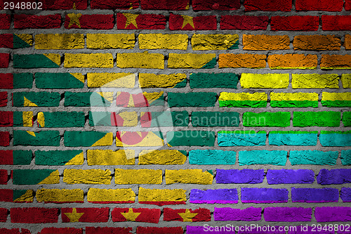 Image of Dark brick wall - LGBT rights - Grenada