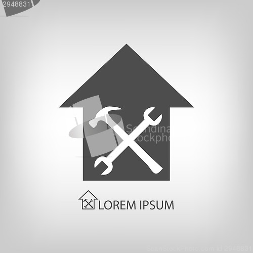 Image of House repair symbol