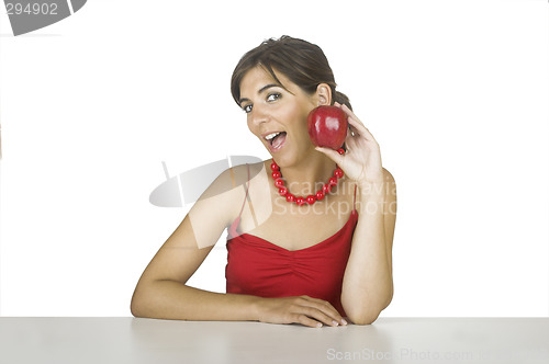 Image of Red apple diet