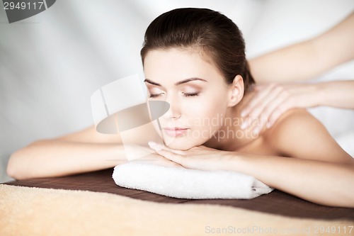 Image of woman in spa