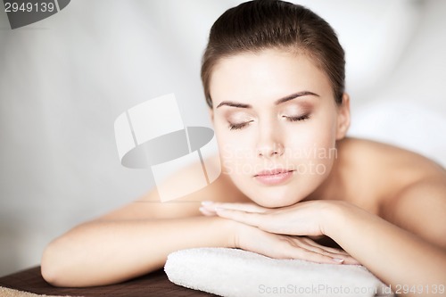 Image of woman in spa