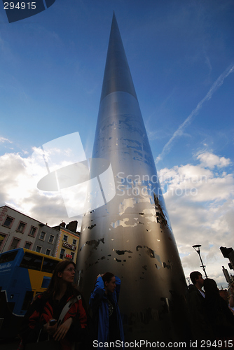 Image of The Spire of Dublin, the Monument of Light.