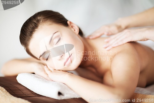 Image of woman in spa