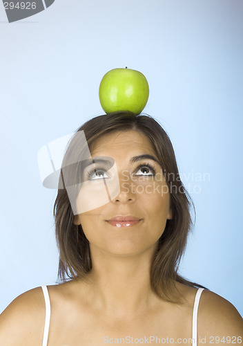 Image of Apple on the head