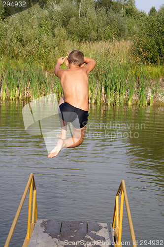 Image of Jump at summer