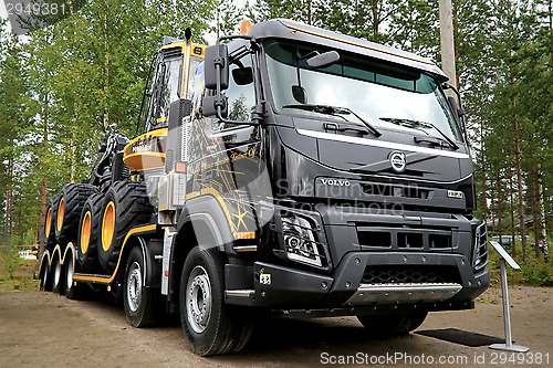 Image of New Volvo FMX Truck at FinnMETKO 2014