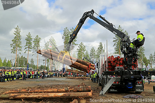 Image of Finnish Championships in Log Loading 2014