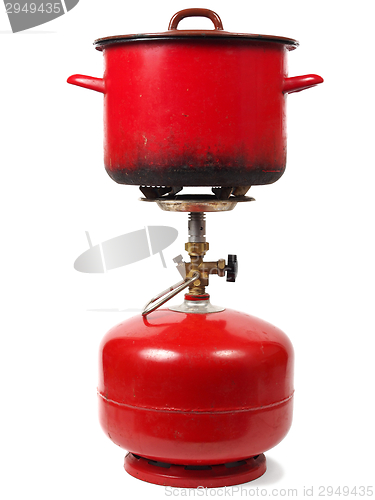 Image of Camping gas cooker