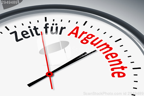 Image of Uhr mit Text