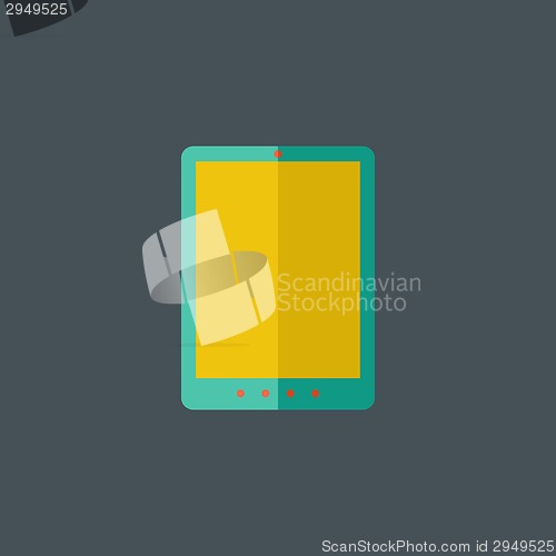 Image of Tablet Flat Icon