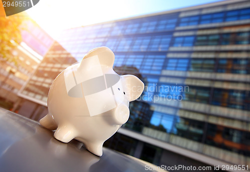 Image of Piggybank in Financial District