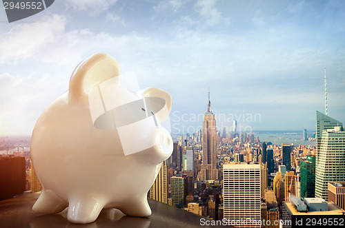 Image of 	Piggybank in New york