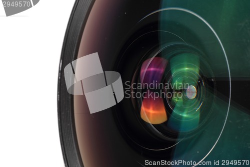 Image of camera lense as nice background 