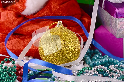 Image of Christmas balls, new year decoration