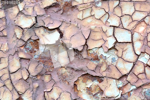 Image of scratched ripped metal plating, grunge  background